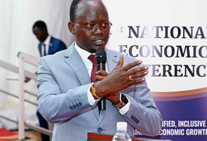 Minister of Finance and Planning Bak Barnaba Chol.